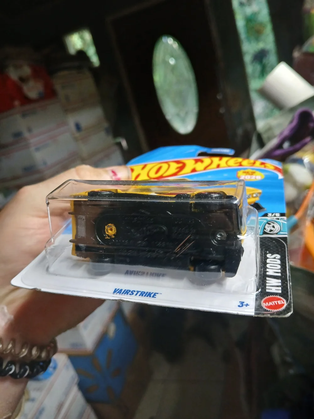 the Vairstrike die-cast car from the 2026 Hot Wheels HW Mods series (numbered 3/